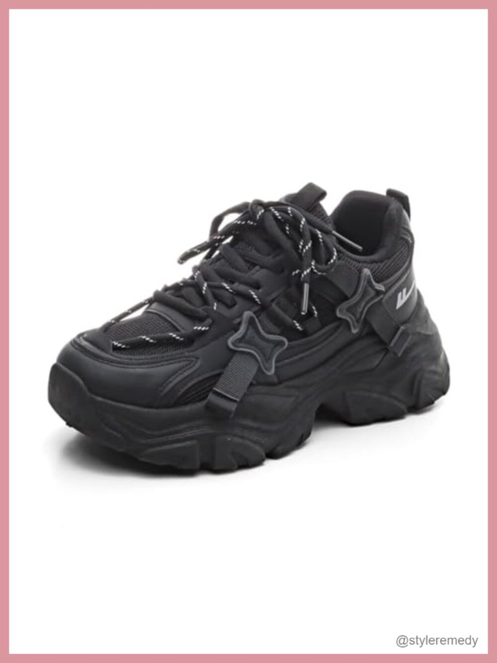 Chunky Platform Sneakers Women Y2K Breathable Mesh Thick Sole Casual Tennis